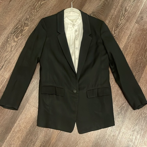 rag & bone Jackets & Blazers - 🔖Rag & Bone 100% breathable wool boyfriend fit oversized blazer size 0 black
